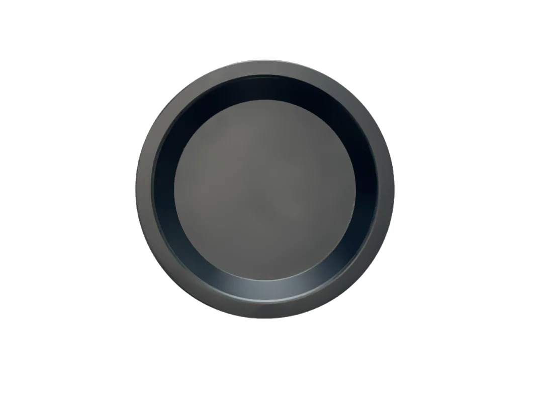 Candle Metallic Tray - Black