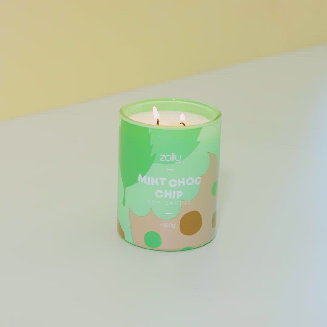 Mint Choc Chip Candle 400g