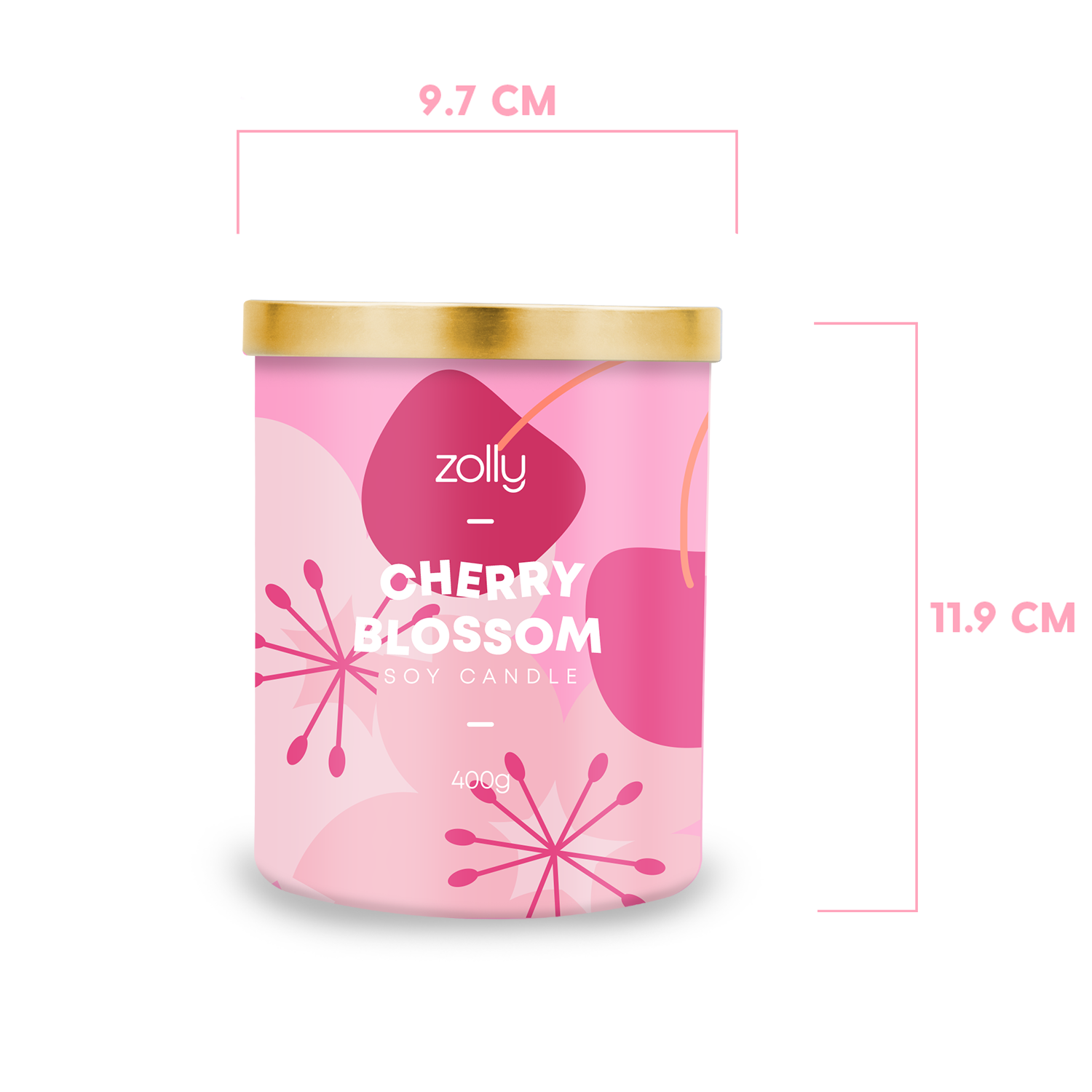 Cherry Blossom Candle 400g