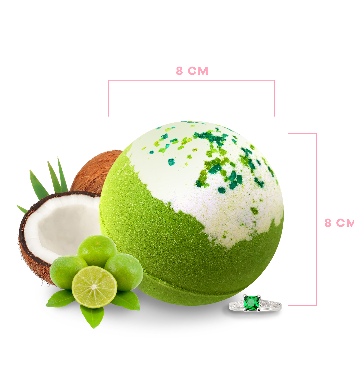 Coco Lime Crush (Bath Bomb)