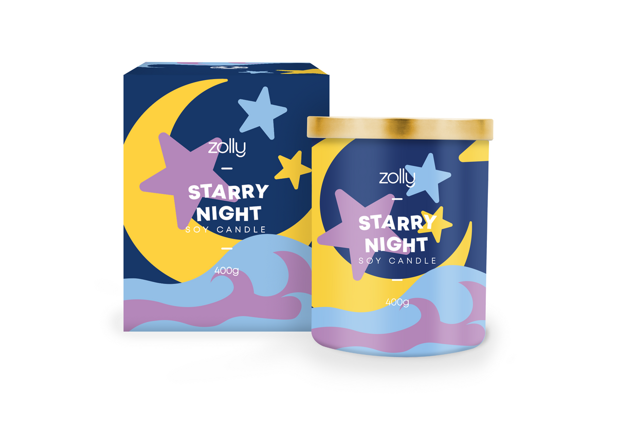 Starry Night Candle 400g