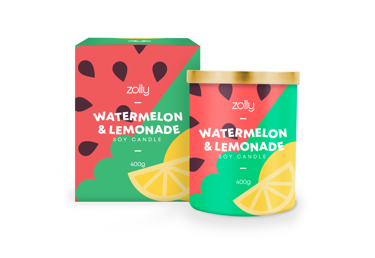 Watermelon &amp; Lemonade Candle 400g