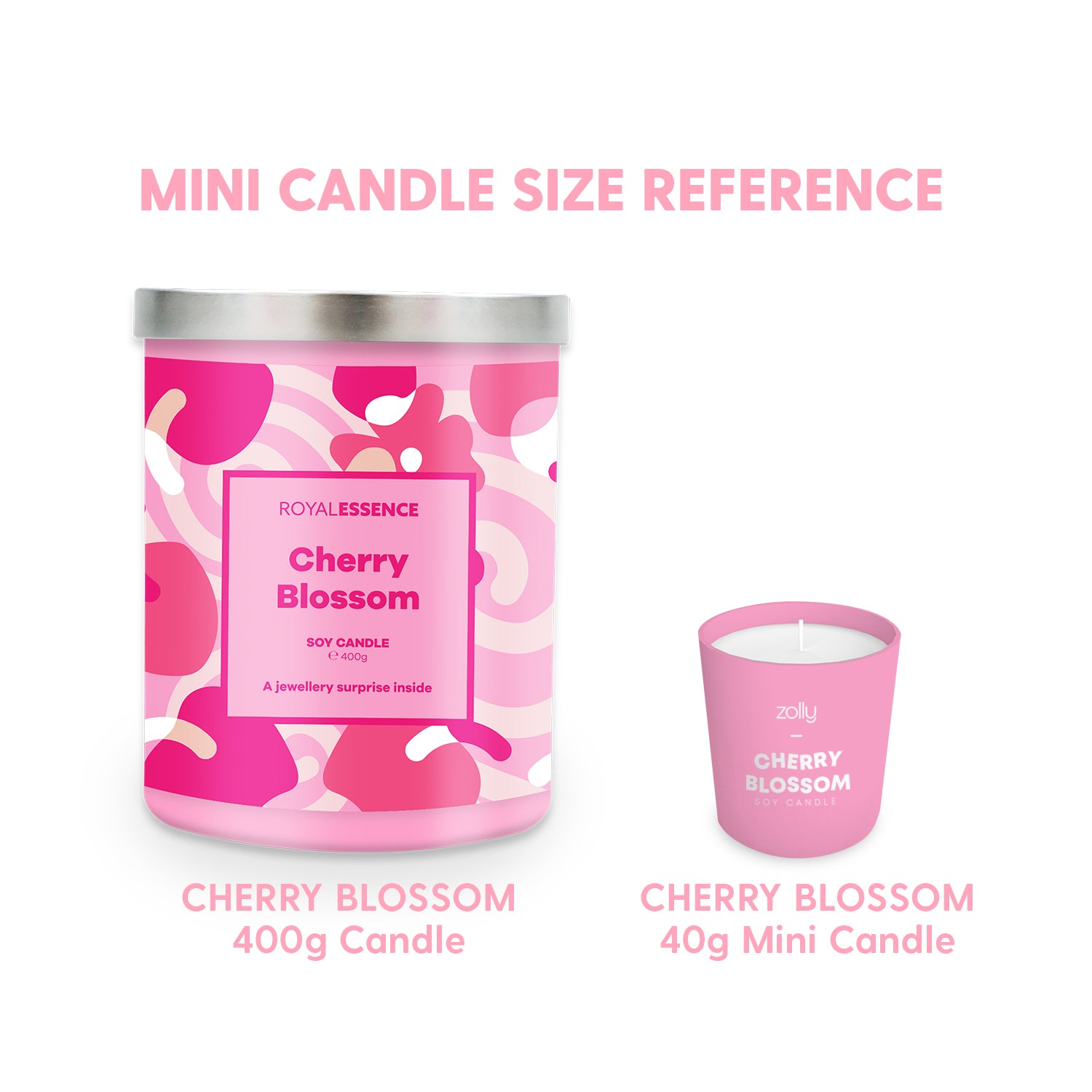 Cherry Blossom Mini Candle 40g