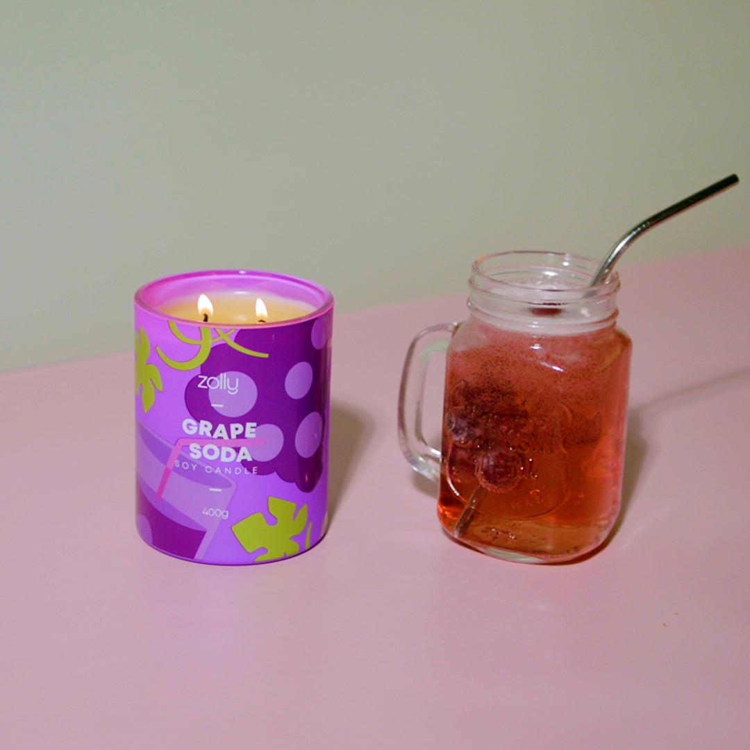 Grape Soda Candle 400g