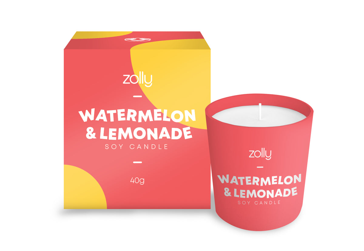 Watermelon &amp; Lemonade Mini Candle 40g